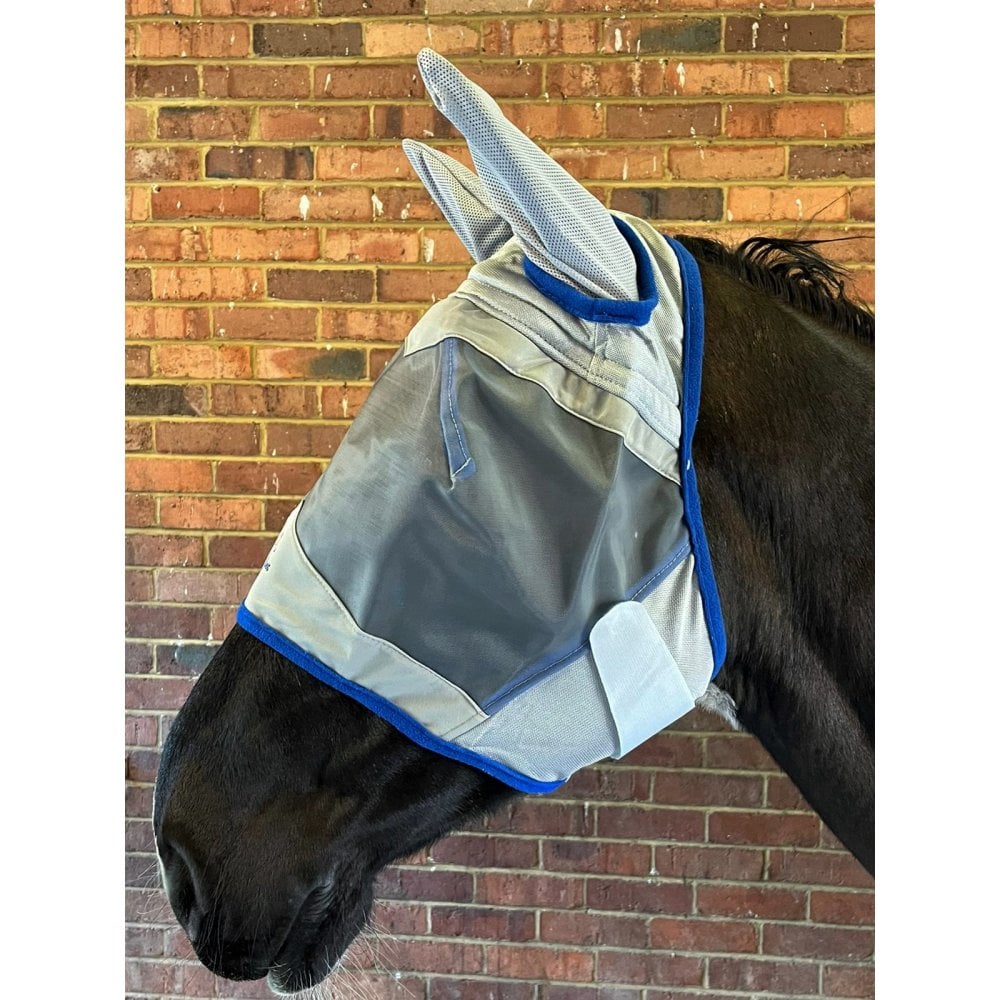 Heavy Horse Fly Mask With Or Without Nose Guard