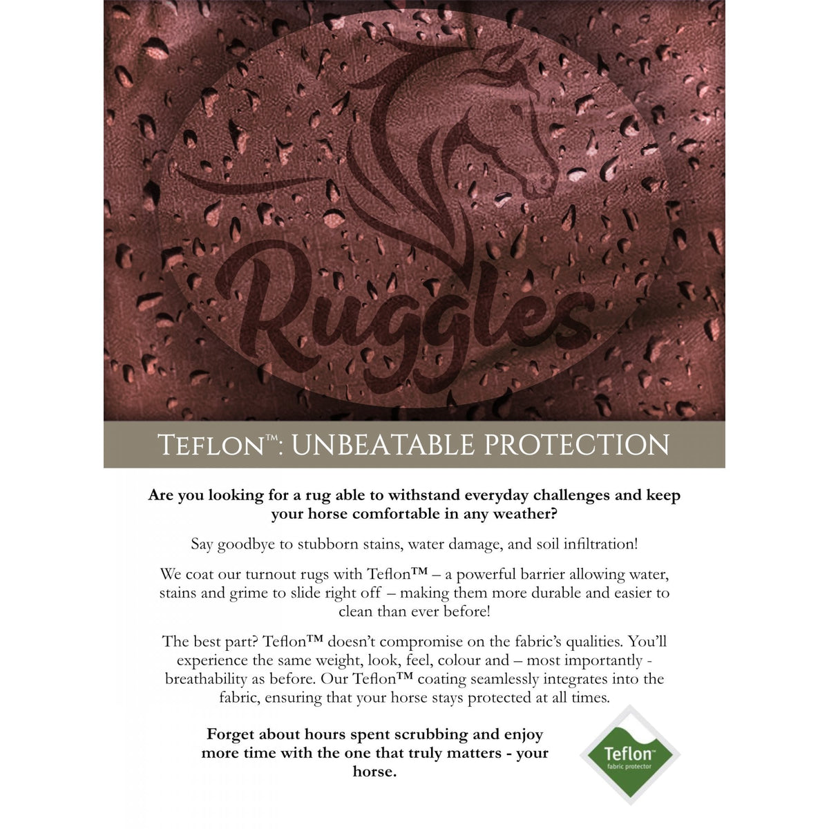 Heavy Horse 100g 1200D V2 Neck Cover Only (Matching Rug Available Separately)