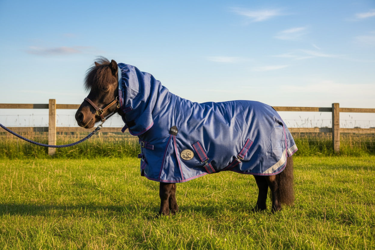 Ruggles Shetland Miniature Donkey Section A Show Fleece Rug Ruggles Shetland Miniature Donkey Section A Show Fleece Rug