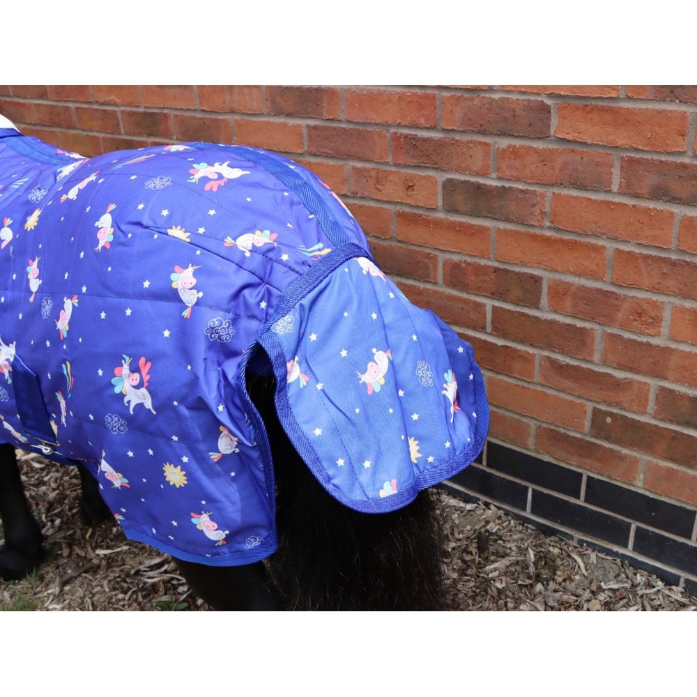 Shetland-Miniature-Donkey 50g Stable Rug - Unicorn Print