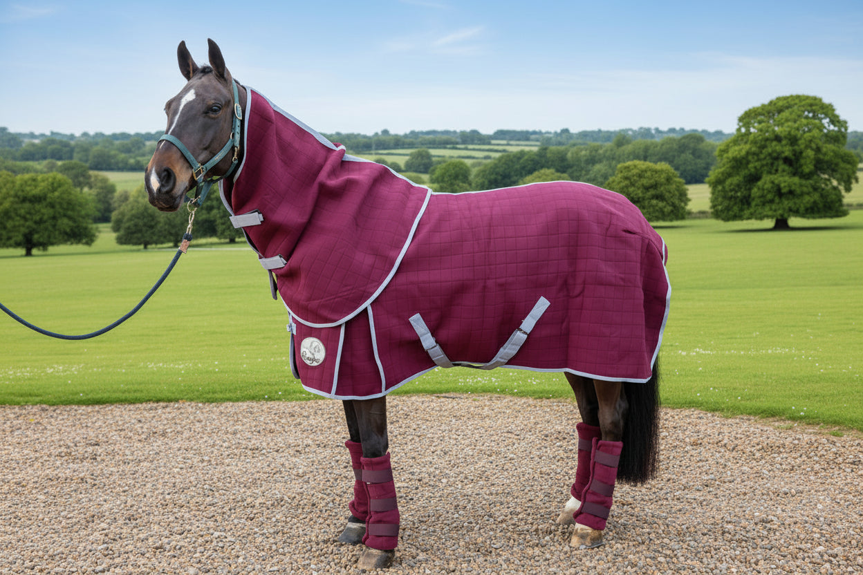 Triple Layer Wicking Rug With Detachable Neck