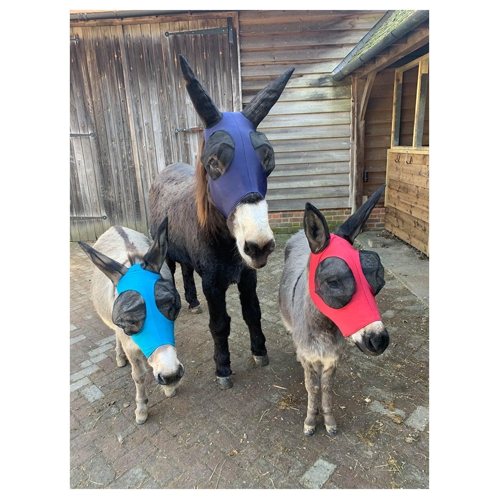 Donkey Pull On Fly Mask With Ears