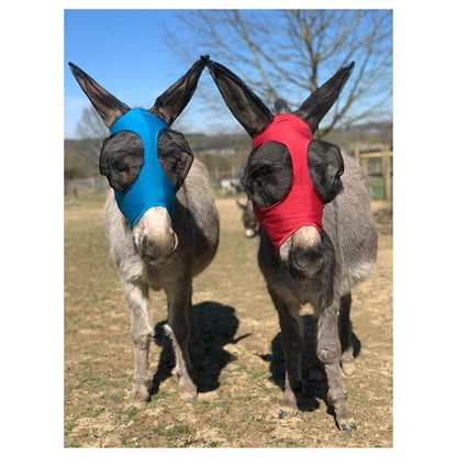 Donkey Pull On Fly Mask With Ears