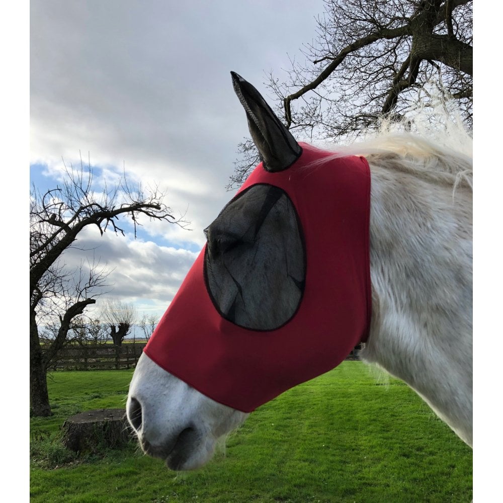 Heavy Horse Pull On Lycra Fly Mask