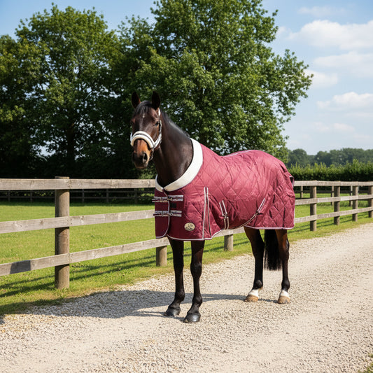 50g Lightweight Stable Rug With Fleece Collar