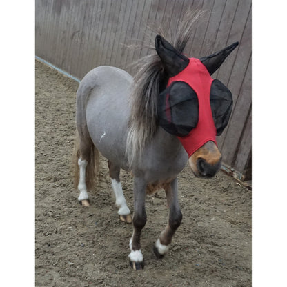 Shetland-Miniature-Section A Pull On Fly Mask With Ears