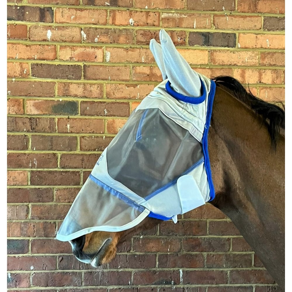Fly Mask With Ears With Or Without Nose Guard