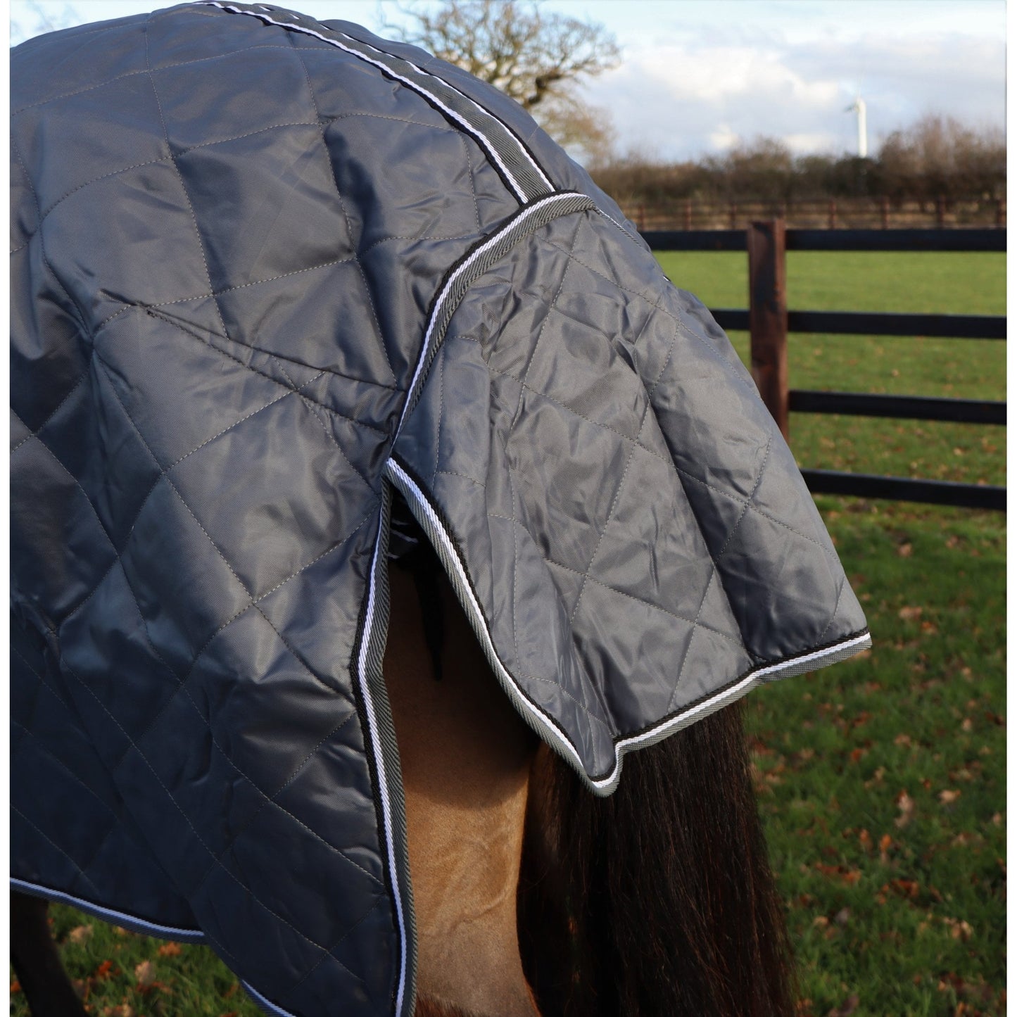 100g Lightweight Stable Rug With Fleece Collar