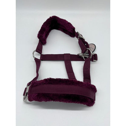 Horse and Pony Head Collar With Matching Fur