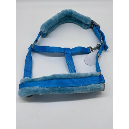 Horse and Pony Head Collar With Matching Fur