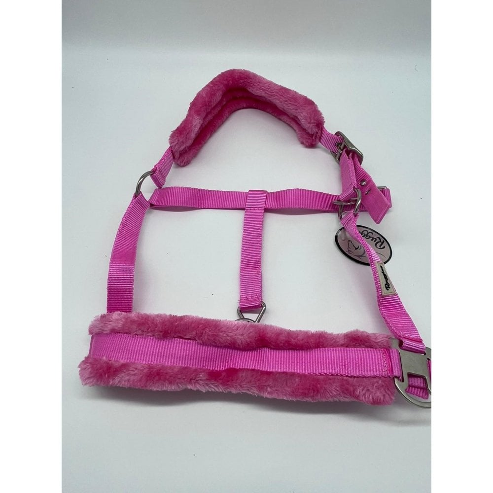 Horse and Pony Head Collar With Matching Fur