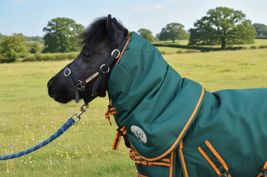 Shetland-Miniature-Donkey 400g V2 Neck Cover Only (Matching Rug Available Separately)