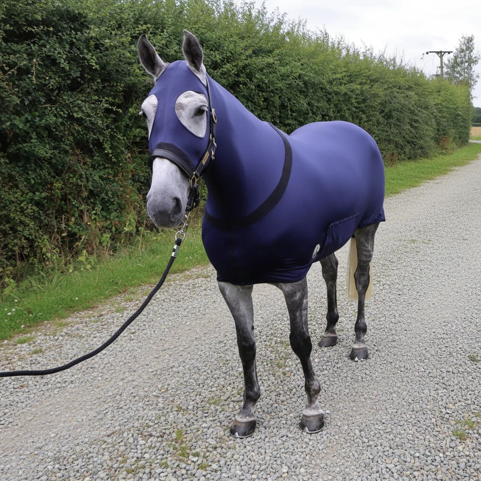 Shop Soiled XL Navy Water Repellent Lycra Body Suit No Ears