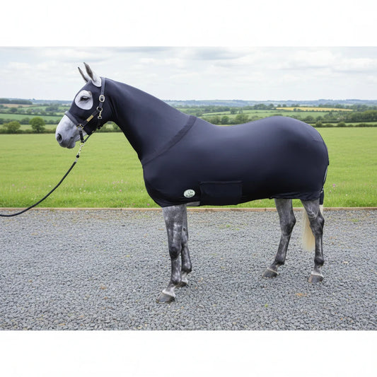 Shop Soiled Black XL  Water Repellent Lycra Body Suit No Ears