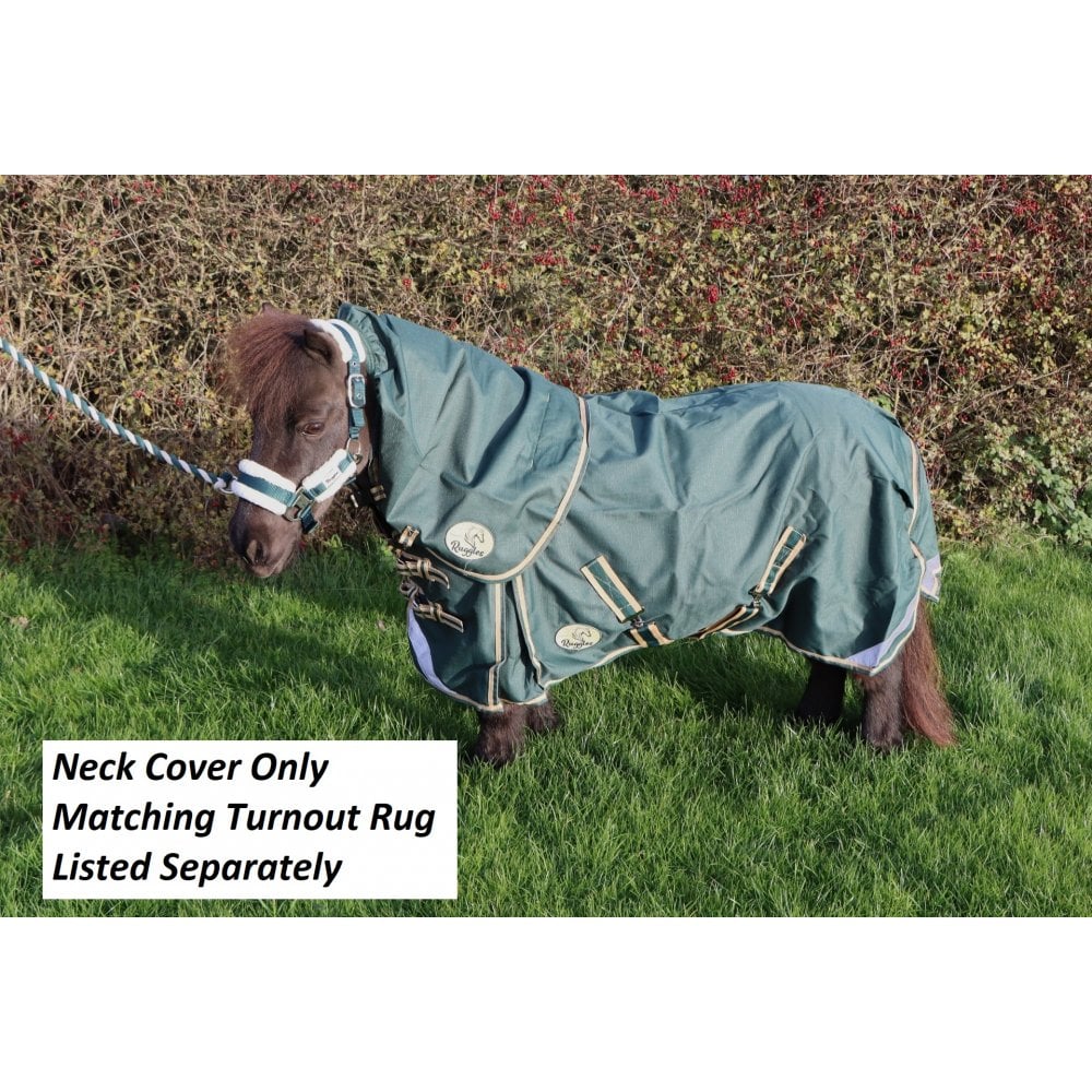 Shetland-Miniature-Donkey-Section A V2 Lightweight No Fill Neck Cover Only (Matching Rug Available Separately)