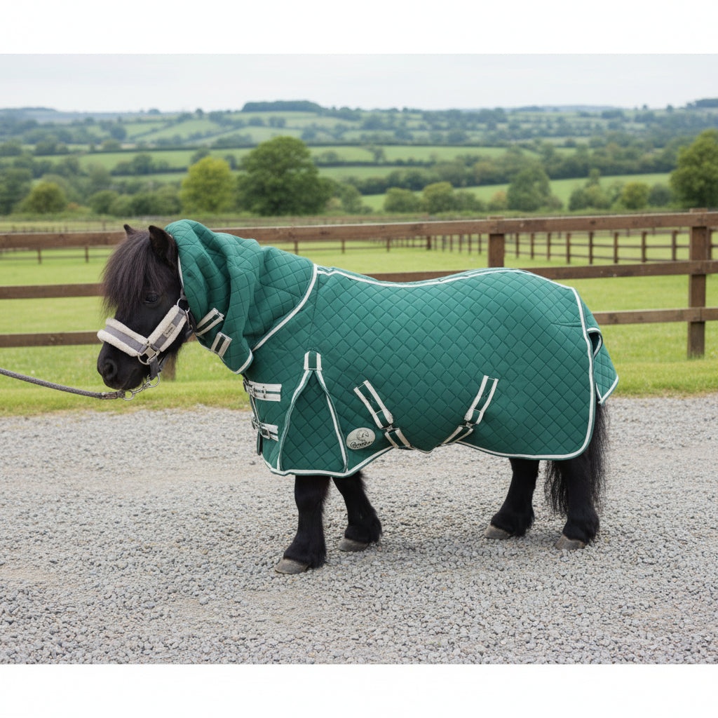 Couverture Ruggles Pour Poney Shetland Section A - 3'9" - Imperméable Et Légère - Neuve