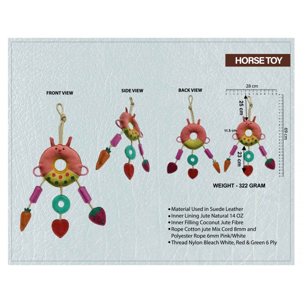 Horse Toy - Multi Ring