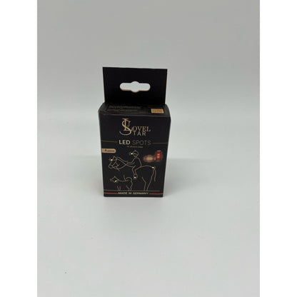 LED Spot Lights (pack of 4) For Hat, Stirrups, Tail, Back Packs, Items of Tack And Dog Collar