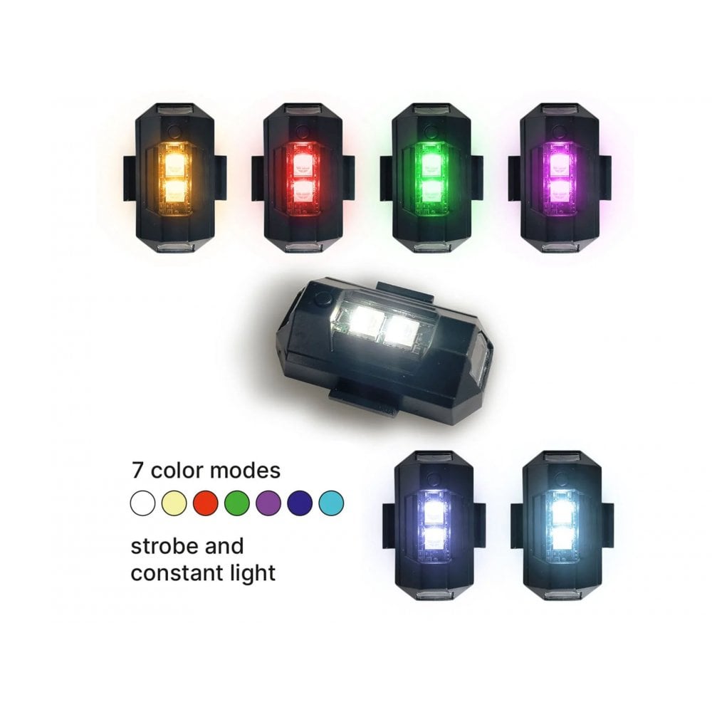 LED Spot Lights (pack of 4) For Hat, Stirrups, Tail, Back Packs, Items of Tack And Dog Collar