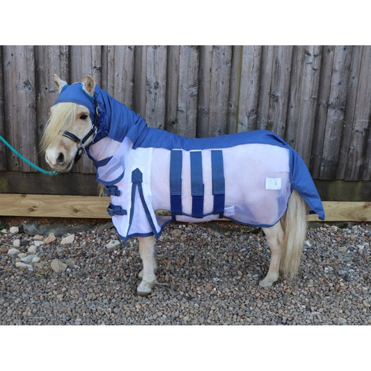 Shetland-Miniature-Donkey Ultra Light Combo Fly Rug With Waterproof Panel