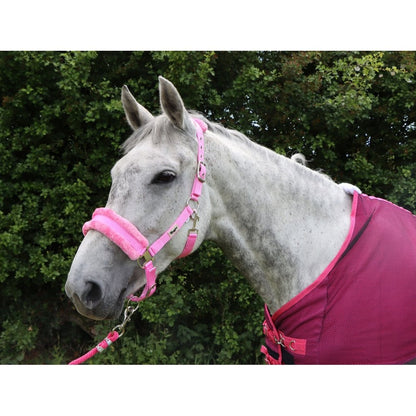 Horse and Pony Head Collar With Matching Fur
