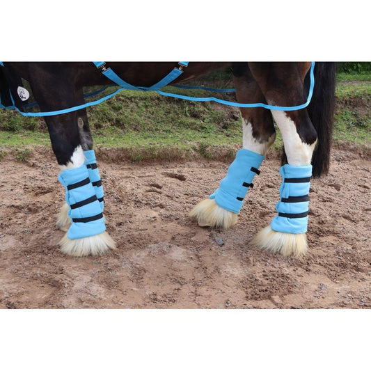 Heavy Horse Fleece Leg Wraps - Set of 4