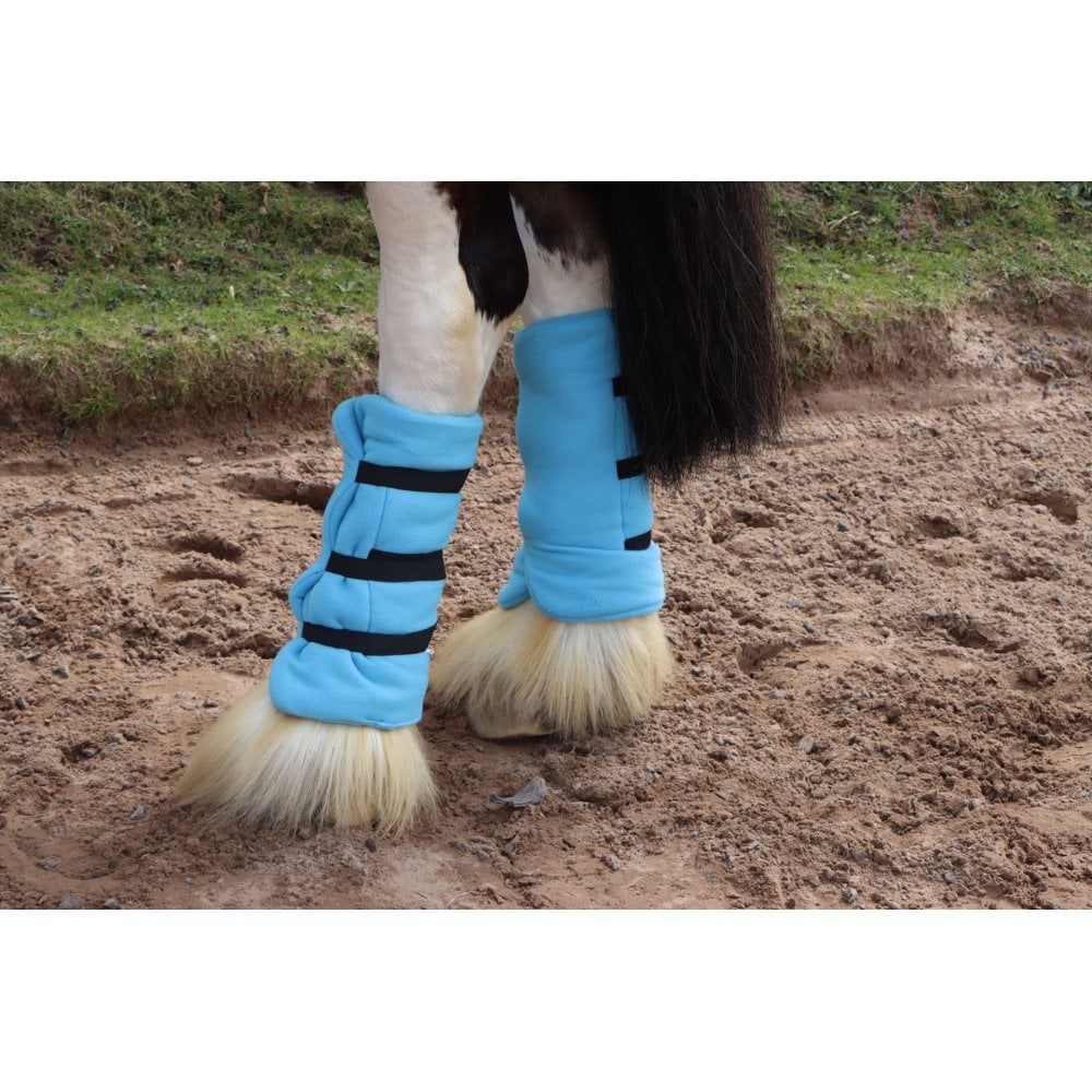 Heavy Horse Fleece Leg Wraps - Set of 4