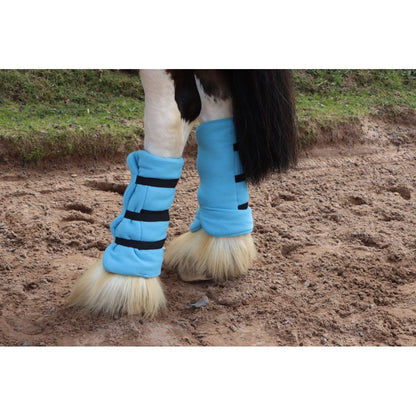 Heavy Horse Fleece Leg Wraps - Set of 4