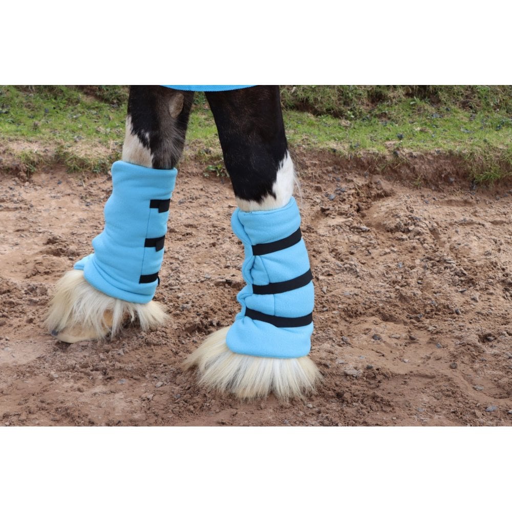 Heavy Horse Fleece Leg Wraps - Set of 4