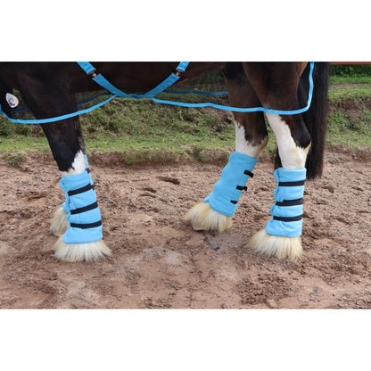 Heavy Horse Fleece Leg Wraps - Set of 4