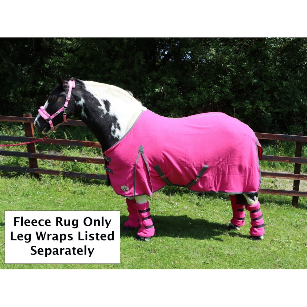 Heavy Horse Polar Fleece With Tail Flap