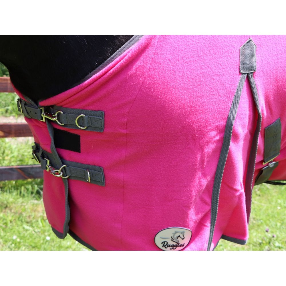 Heavy Horse Polar Fleece With Tail Flap