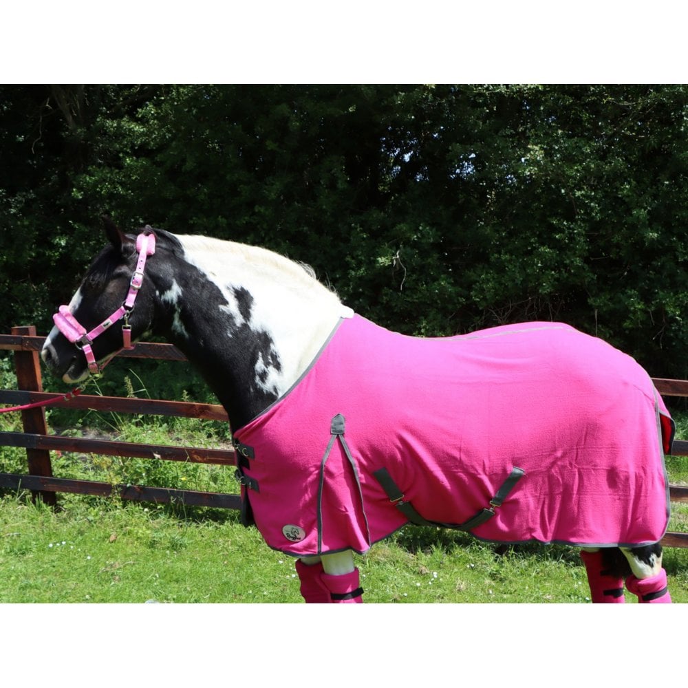 Heavy Horse Polar Fleece With Tail Flap