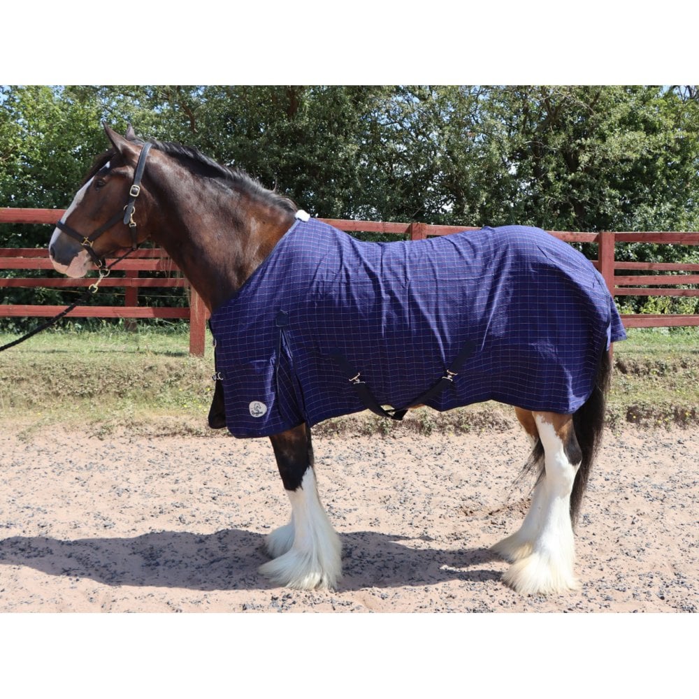 Heavy Horse Cotton Sheet With Tail Flap