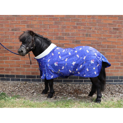 Shetland-Miniature-Donkey 50g Stable Rug - Unicorn Print