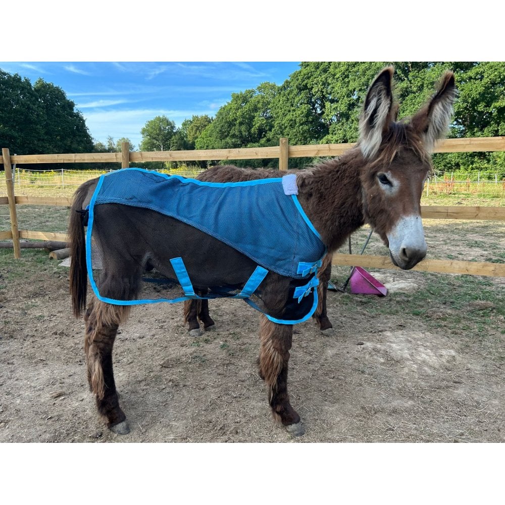 Shetland-Miniature-Donkey Mesh Cooler Rug