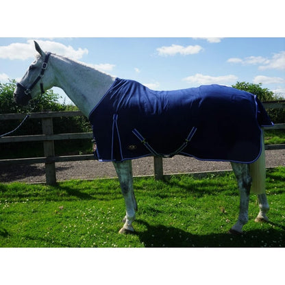 Polar Fleece With Tail Flap And Shoulder Gussets - Red/Navy