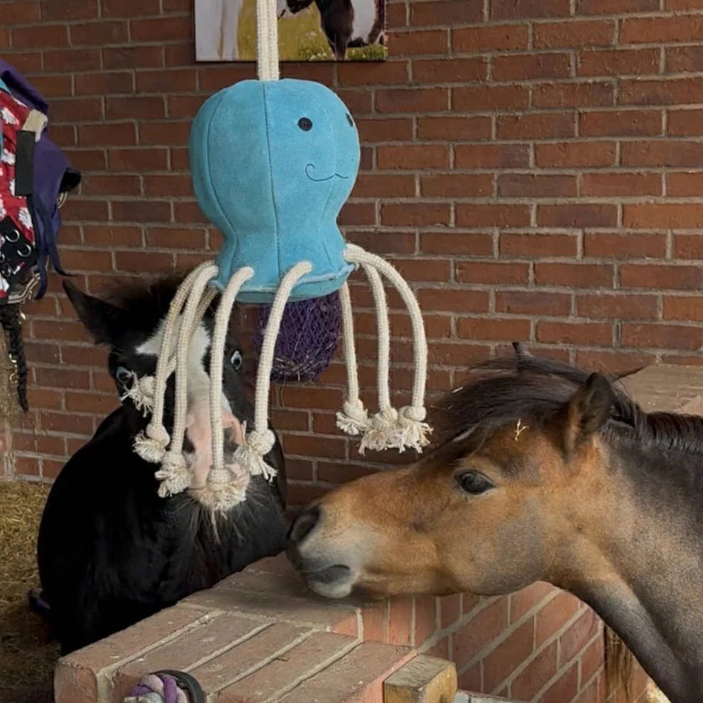 Shop Soiled Blue Octopus Horse Toy
