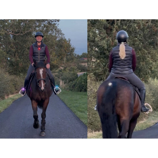 LED Spot Lights (pack of 4) For Hat, Stirrups, Tail, Back Packs, Items of Tack And Dog Collar