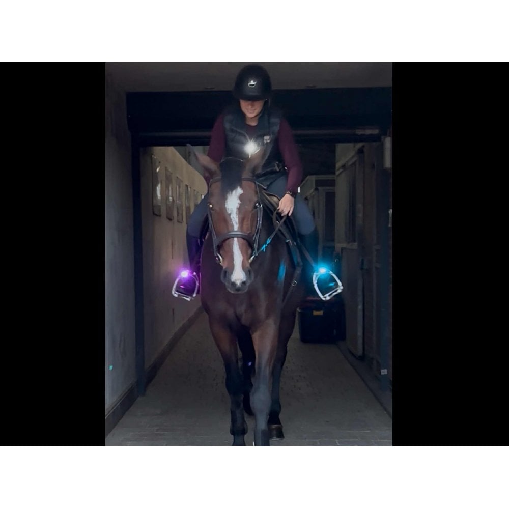 LED Spot Lights (pack of 4) For Hat, Stirrups, Tail, Back Packs, Items of Tack And Dog Collar