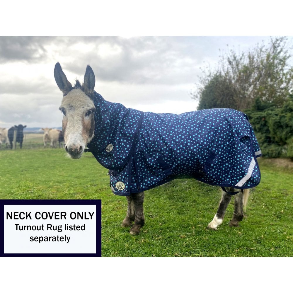Shetland-Miniature-Donkey-Section A V2 Lightweight No Fill Neck Cover Only (Matching Rug Available Separately)