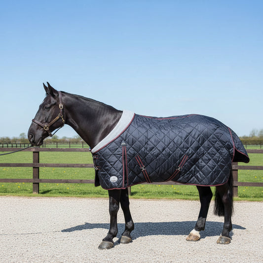 Heavy Horse 400g Stable Rug with Fleece Collar