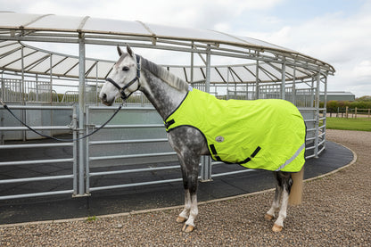 Hi Viz Fleece Lined Walker Rug With Reflective Stitching
