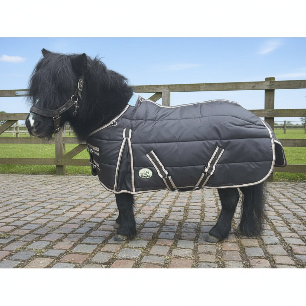 Shetland-Miniature-Donkey 300g Stable Rug With Detachable Neck