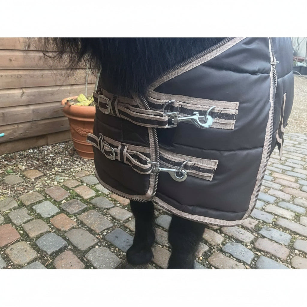 Shetland-Miniature-Donkey 300g Stable Rug With Detachable Neck