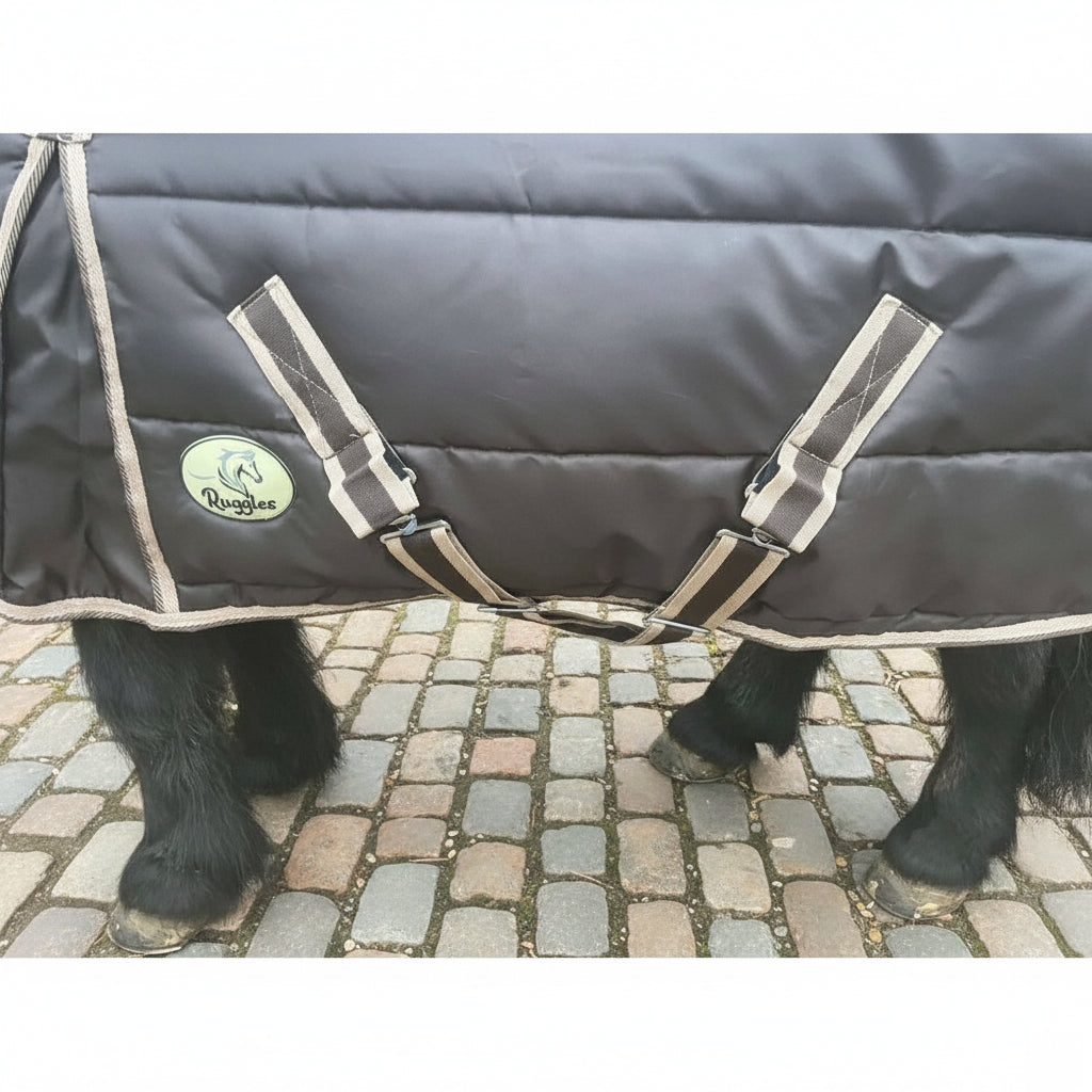 Shetland-Miniature-Donkey 300g Stable Rug With Detachable Neck