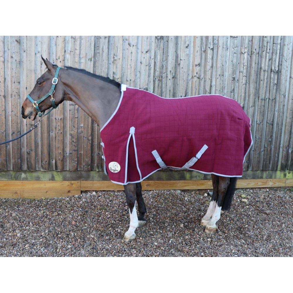 Standard Triple Layer Wicking Rug With Tail Flap - Burgundy