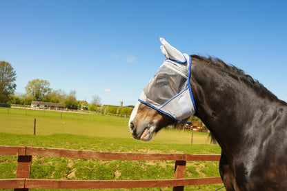 Heavy Horse Fly Mask With Or Without Nose Guard