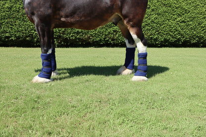 Heavy Horse Fleece Leg Wraps - Set of 4