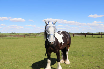Heavy Horse Fly Mask With Or Without Nose Guard
